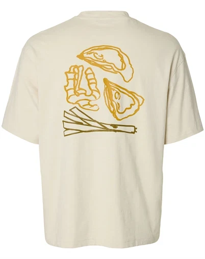 Selected - SLMDomestic Relaxdiesel T-Shirt - Silver Birch